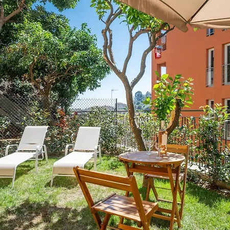 Le Val D'Or Calme Grand Jardin Parking Prive Casa de Férias Menton
